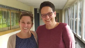 Sylwia Cichacz-Przeniosło i Agnieszka Gőrlich